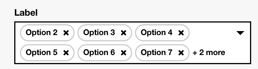 multiple concept on a Combobox component in Boosted.
