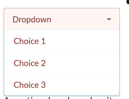 error concept on a Combobox component in Semantic UI.