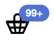 count concept on a Badge component in Boosted.