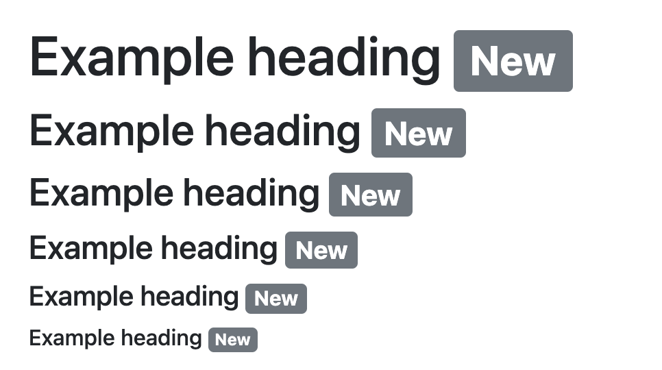 sizes concept on a Tag component in Bootstrap.