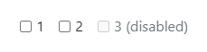 Inline concept on a Checkbox component in Bootstrap.