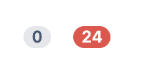 count concept on a Tag component in Evergreen.