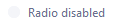 state concept on a Radio Button component in Evergreen.