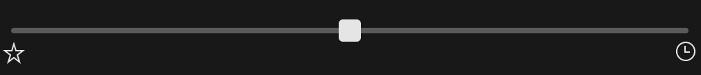 custom labels concept on a Slider component in FAST.