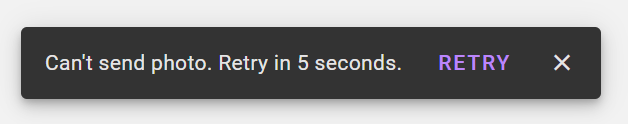 basic concept on a Alert component in Material Components Web.