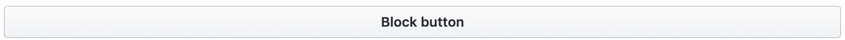 block concept on a Button component in Primer Design System.